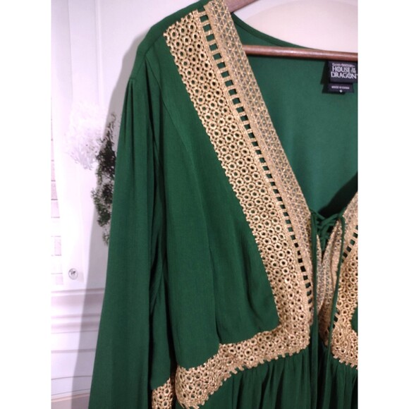 Torrid Size 5X Tunic Game of Thrones House of Dragon Boho Renaissance Festival - Picture 5 of 10